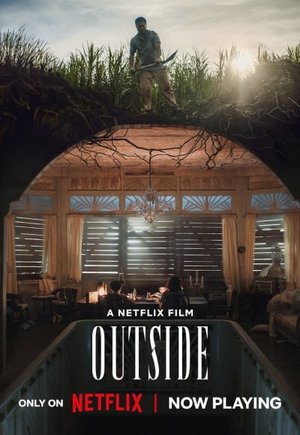 Outside
